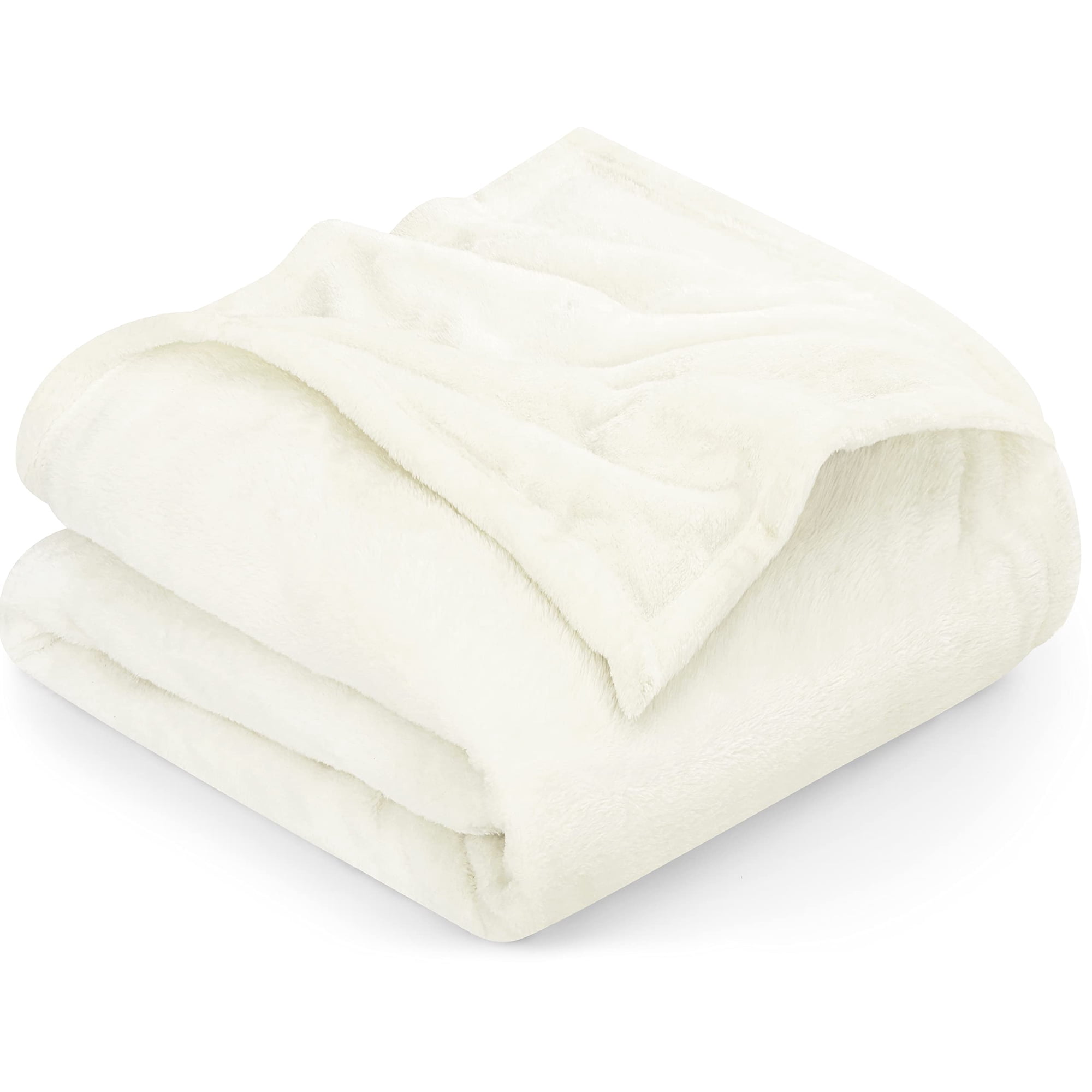 Utopia Bedding - Cama Polar Blanket Utopia, Tamaño King, Color Marfil, 300 G/m², Microfibra