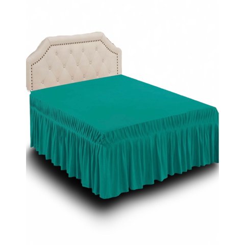 Genérico - Faldón Cama 180 X 200 Alta Calidad - Ajuste Perfecto C9