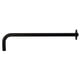 thumbnail image 1 of Brazo de ducha Kingston Brass K117A0 en forma de J, 43 cm, negro mate, 1 of 2