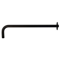 Brazo De Ducha Kingston Brass K117A0 En Forma De J, 43 Cm, Negro Mate