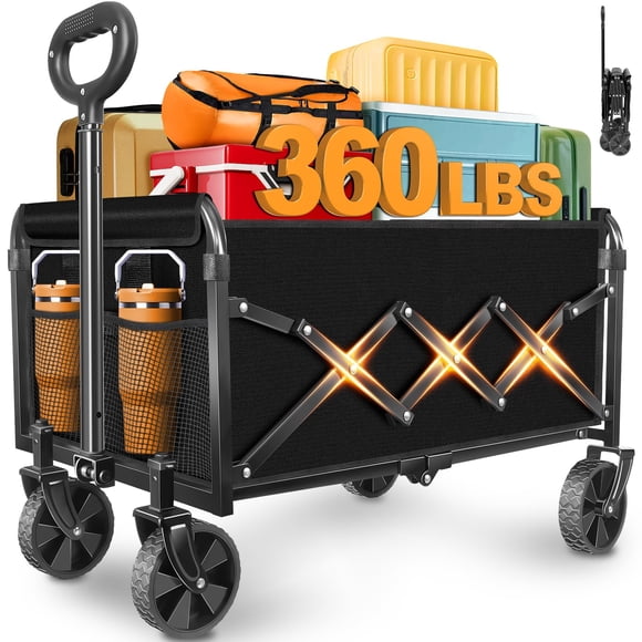 Carrito plegable Utility Wagon ARTIST'S DREAM con una carga de 163 kg