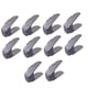 thumbnail image 2 of Organizador De Ranuras Para Zapatos De 10 Piezas, Cubierta Doble Para Organización De Armario, Zapatero Gris, 2 of 5
