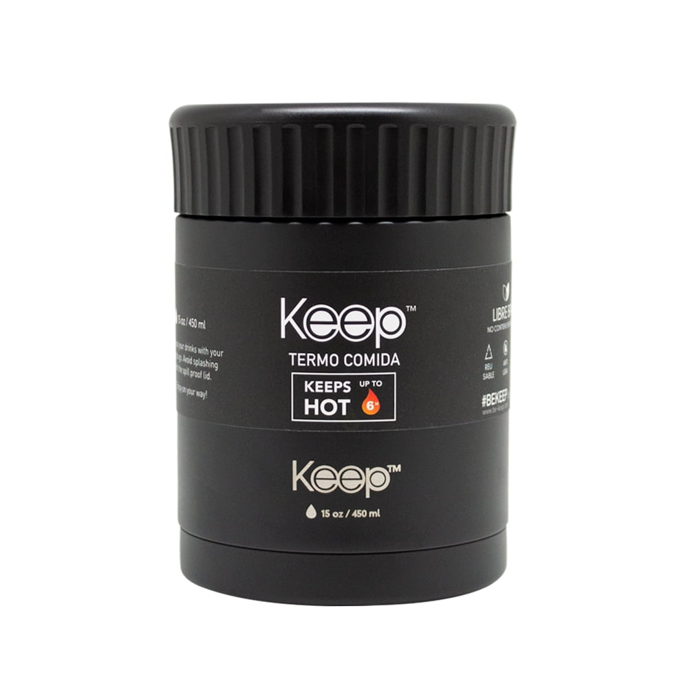 Termo Comida Negro 0.45l Keep