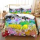 thumbnail image 1 of Jacknjellify Bedding Set Single Twin Full Queen King Size Bed Set Adult Kid Bedroom Duvetcover Sets 3D Print Anime bed sheet set, 1 of 5