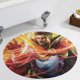 thumbnail image 5 of Doctor Strange Alfombra Redonda de Felpa Coral, Antideslizante, No Desprende Pelusas, Lavable y Duradera para Salón, Dormitorio y Habitación de Niños 60cm, 5 of 6