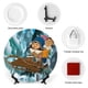 thumbnail image 3 of Molly de Denali Plato decorativo de porcelana fina (bone china), plato decorativo de cerámica para hogar, oficina, soporte de pared, platos decorativos para dormitorio - 6 pulgadas (15 cm), 3 of 6