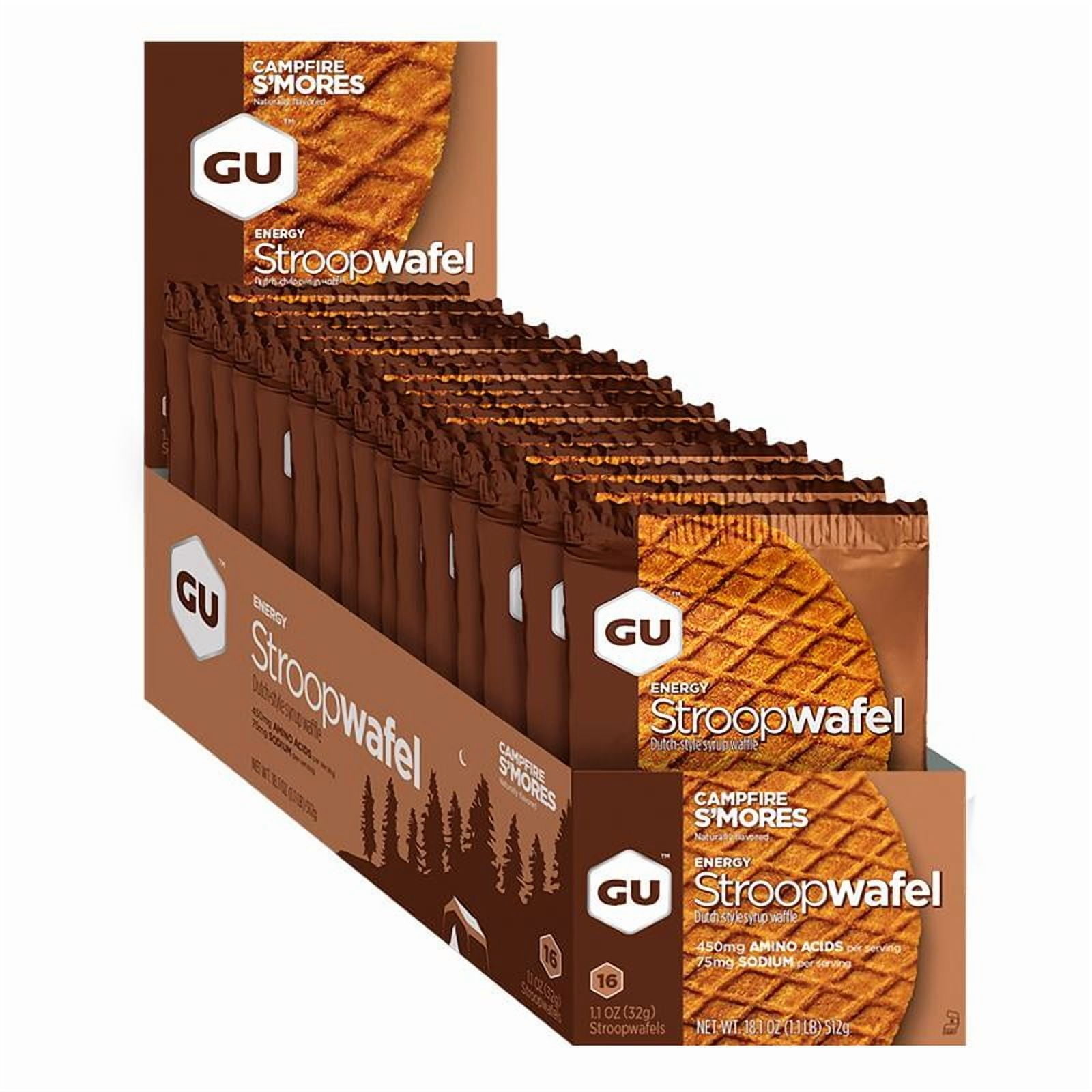 Gu Energy - Gu Box Energy Stroopwafel, Campfire S'mores