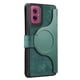 thumbnail image 4 of Funda Billetera Magnética para Motorola Moto G55 Soporte Tarjetas Desmontable Verde, 4 of 6