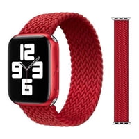 Genérico - Correa Trenzada M Para Apple Watch 40Mm Rojo