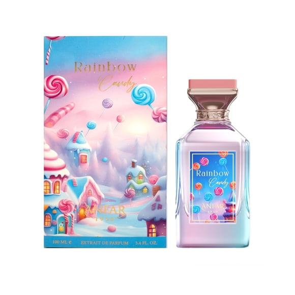 Perfume Anfar Rainbow Candy Eau de Parfum para mujer, 100 ml
