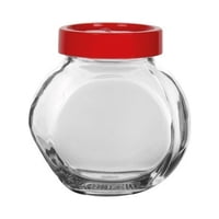 Pasabahce - Set De 2 Frasco Con Tapa Roja 180 Ml