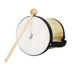 Bothyi - Instrumento Musical De Percusión Tambor Niños Tambor Juguete De Madera Para Niños Pequeños Niños Bebé Negro