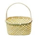 thumbnail image 1 of Canasto De Fruta Tejida De Bambú, Canasto De Pan Hecha A Mano Para Cocina, Escritorio, Comedor, Mango Beige, 1 of 3