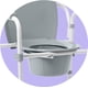 thumbnail image 5 of Cómoda Medline 3 en 1 de acero con asiento estándar gris, 5 of 6