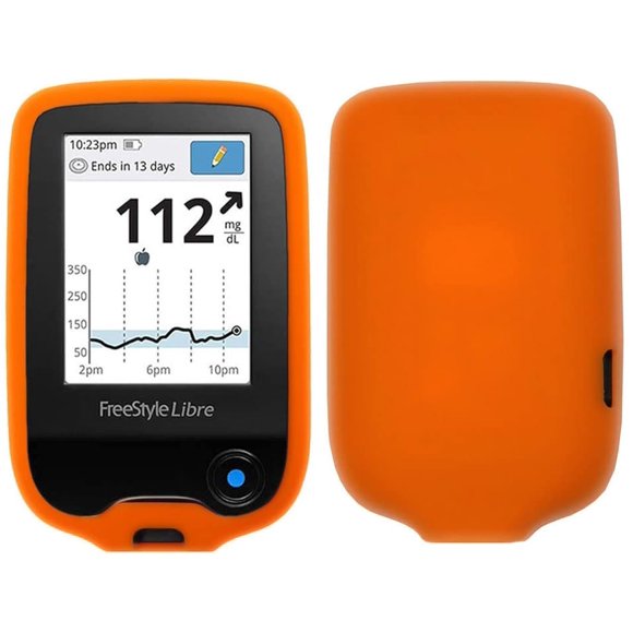 Set de Fundas Protectoras usastar-SNK para Freestyle Libre Naranja