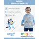 thumbnail image 3 of Sudadera con capucha Bluey Fleece para niños pequeños, azul claro/gris 4T, 3 of 7