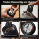 thumbnail image 3 of Molino de Café Manual Agilive de Acero Inoxidable – Negro, 3 of 8