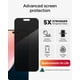 thumbnail image 2 of Protector De Pantalla Glass Elite Privacy Para Iphone 15 Pro, 2 of 9