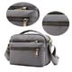 thumbnail image 3 of Bolso de hombro con múltiples bolsillos, pequeño, ligero, de viaje, con correa ajustable, 3 of 5
