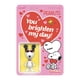 thumbnail image 1 of Figura de acción Super7 Reaction Peanuts Snoopy Heart Eyes, 1 of 7