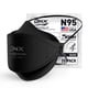 thumbnail image 1 of Mascarilla Respiradora BNX N95 Certificada por NIOSH Paquete de 20 Unidades Negra, 1 of 7