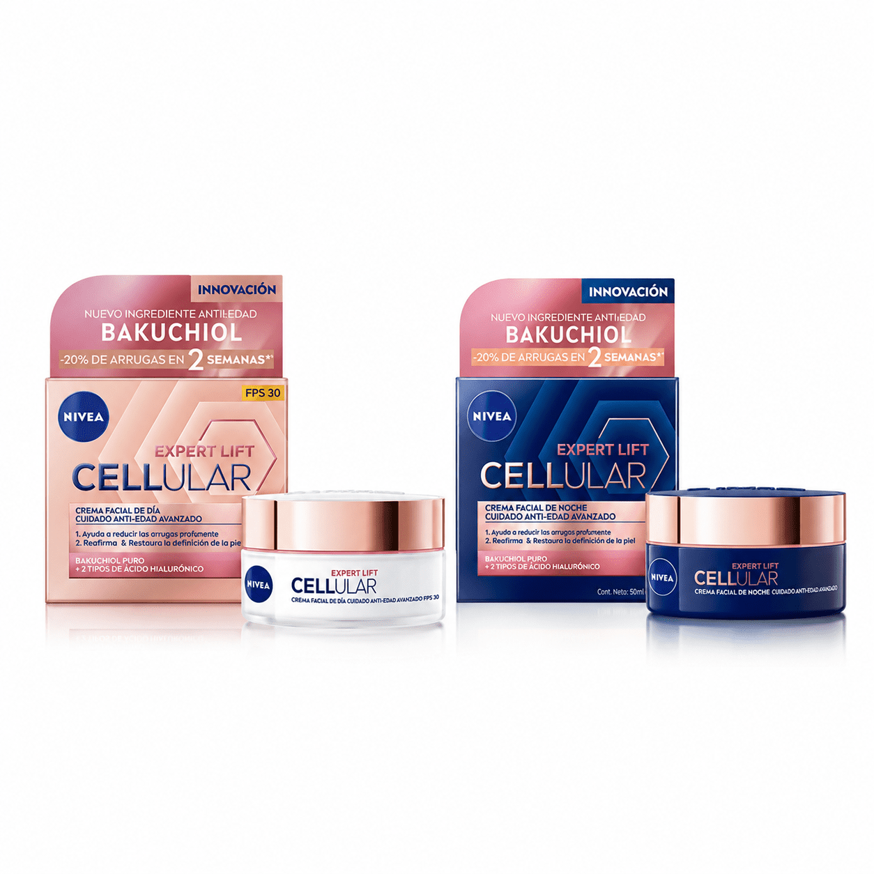 Nivea Facial Cellular Expert Lift Crema Día + Crema Noche