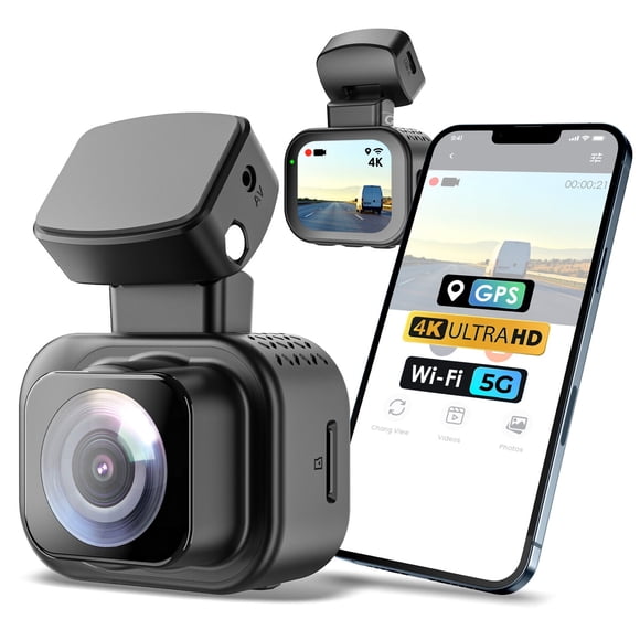 Cámara para Auto Rexing C1 Plus 4K UHD 170° WiFi GPS