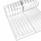 thumbnail image 1 of Puntos de gancho y bucle yrrBgo 15 mm 1000 piezas blanco nylon, 1 of 8