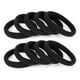thumbnail image 4 of Set 100 Unidades Colets Negras Gruesas 4cm - Adcesorios, 4 of 5