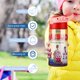 thumbnail image 5 of FirebudsBotella de Agua con Tapa Pop Top de Un Toque, Acero Inoxidable, a Prueba de Fugas, para Deportes, Botella Infantil rosa 12 oz, 5 of 6