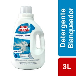 Godbless - Detergente Ropa Blanca Máximo Poder 3L