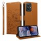 thumbnail image 1 of Funda Cartera para Motorola Moto G55 5G Perro Cachorro Grabado con Tarjetas Soporte Correa Marrón, 1 of 6