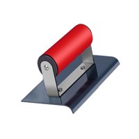 Ioensy - Bordeadora Manual De Hormigón De Acero Inoxidable De Primera Calidad Para Raspar Yeso Y Desnatar 15,2 Cm X 7,6 Cm X 7 Cm