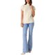 thumbnail image 2 of INSPIRE CHIC Suéter de Chaleco para Mujer Cuello Simulado Manga Corta Suéter de Punto Casual Tops S Beige, 2 of 6