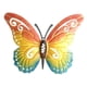 thumbnail image 2 of Decoraciones De Pared De Mariposas, Esculturas De Pared, Figuritas Para Jardín, Decoración Del Hogar, Naranja, Amarillo, Azul, 2 of 5