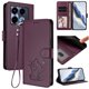 thumbnail image 2 of Infinix Note 40 Pro Plus 5G Funda Billetera de Gato, Morado Oscuro, 2 of 6