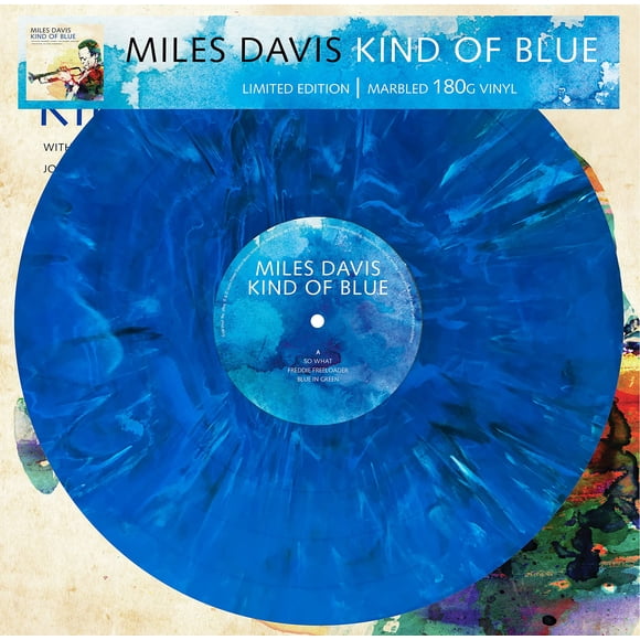 Disco de vinilo Miles Davis Kind of Blue edición limitada de color