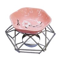 Bothyi - Candelabro Con Quemador De Aceite Esencial Para Dormitorio, Sala De Estar, Adorno Rosa