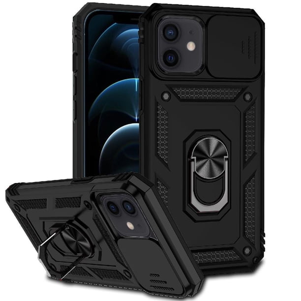Estuche GANGXUN para iPhone 12 Mini, soporte giratorio 360°, estilo mecánico y magnético