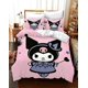 thumbnail image 2 of Cartoo-n Bunn-y 3-Piece Bed- Set Warm- and- Comfort Kawaii Bedd-ing Set C-ute Soft Microfib-er Bedc-loths for -Boys Girls Kids -Twin, 2 of 5