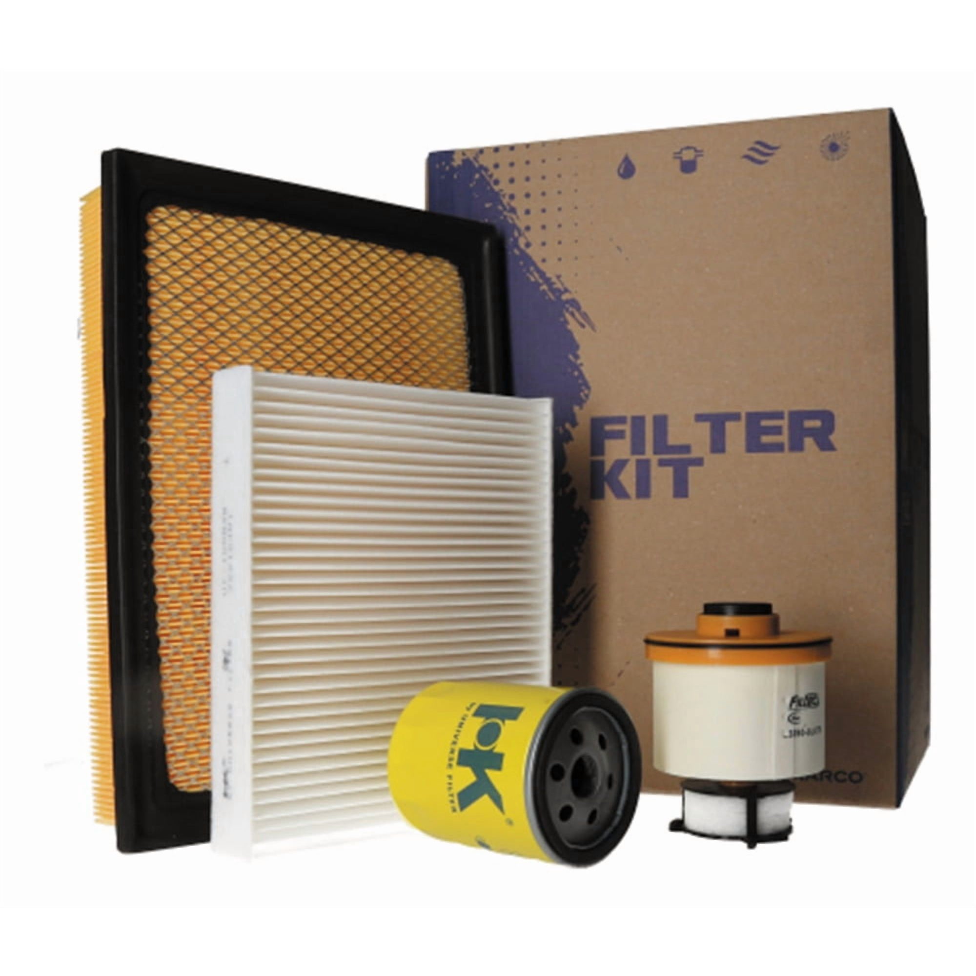 Repuestos Del Sol - Kit Filtro Para Toyota Hilux 2 4 Diesel 2016 2025