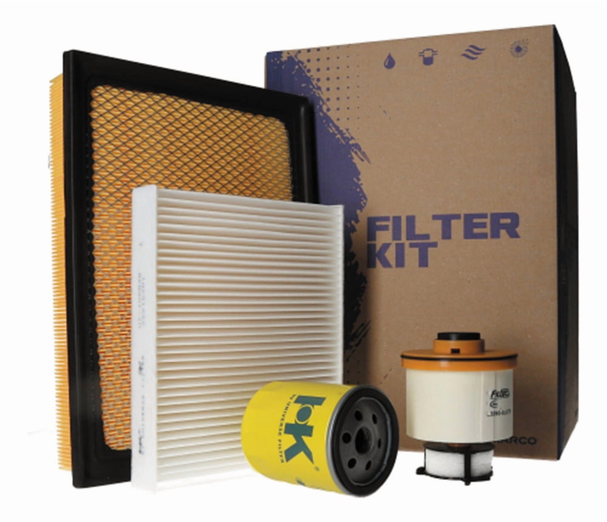 Repuestos Del Sol - Kit Filtro Para Toyota Hilux 2 4 Diesel 2016 2025