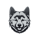 thumbnail image 1 of Cuadro Decorativo Perro Husky Siberiano MDF45x39cm Con Luz LED Para Hogar, 1 of 2