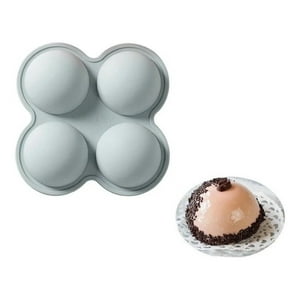 Genérico - Molde De Silicona Esfera Molde Silicona 4 Media Esfera 7,5Cm
