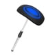 thumbnail image 3 of Golf Club Bag Travel Support Stick Aleación De Aluminio Longitud Ajustable Pole Azul, 3 of 5