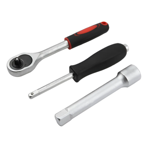 Genérico - Caja Herramientas Dados Llaves 94 Piezas Acero Crv - Norplat Color Azul