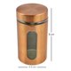 thumbnail image 3 of Pack 12 Especiero Sal Condimentos Cocina De Vidrio Bronce Coral, 3 of 4