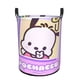 thumbnail image 1 of Pochacco Cesta de lavandería de gran capacidad redonda con asa, bolsa para ropa sucia plegable, almacenamiento para dormitorio, baño y lavadero 44x35 cm, 1 of 6