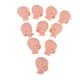 thumbnail image 3 of 10 Uds. Molde De Cabeza De Bebé Durmiendo Encantador Para Mini Llavero, Accesorio Para Hacer Mu?ecas, 3 of 5