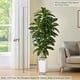 thumbnail image 2 of Árbol de dracaena artificial TNGGNT, yuca tropical de seda sintética de 6 pies, 2 of 7